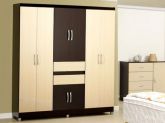 Guarda-Roupa Casal Barcelona 8 Portas 2 Gavetas - Araplac